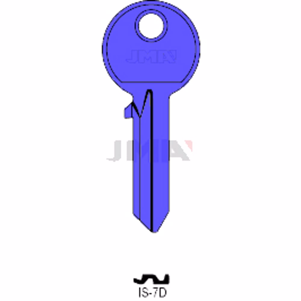 LLAVE JMA ALUMINIO (IS-7D AZUL)