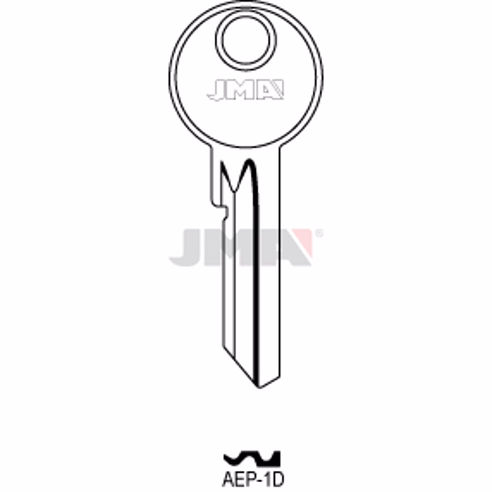 LLAVE JMA ACERO-C (AEP-1D)