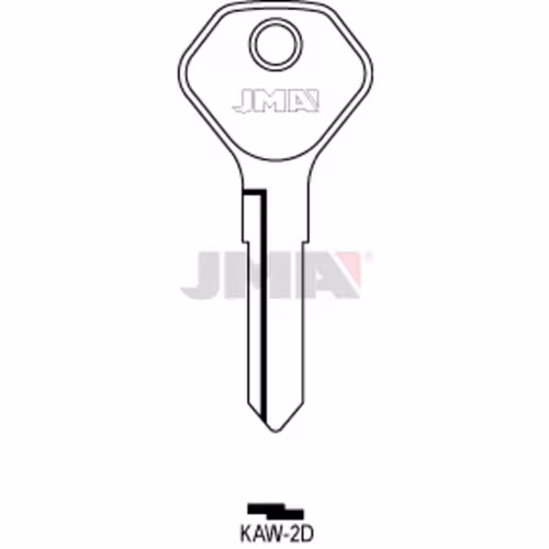 LLAVE JMA ACERO-C (KAW-2D)