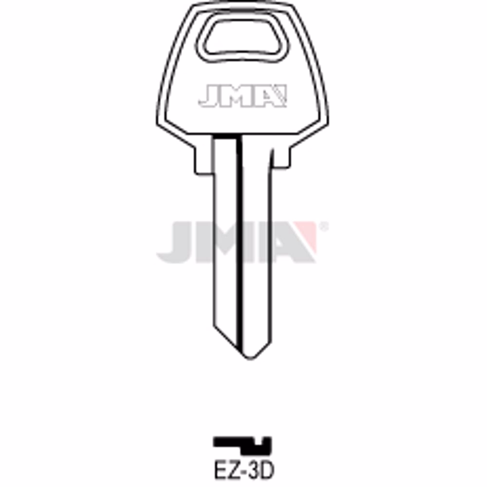 LLAVE JMA ACERO-B (EZ-3D)