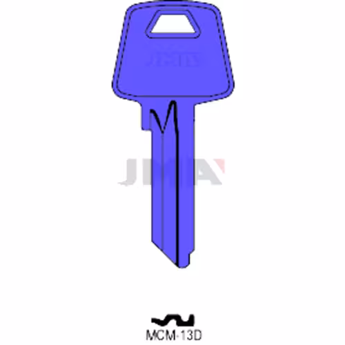 LLAVE JMA ALUMINIO (MCM-13D AZUL)
