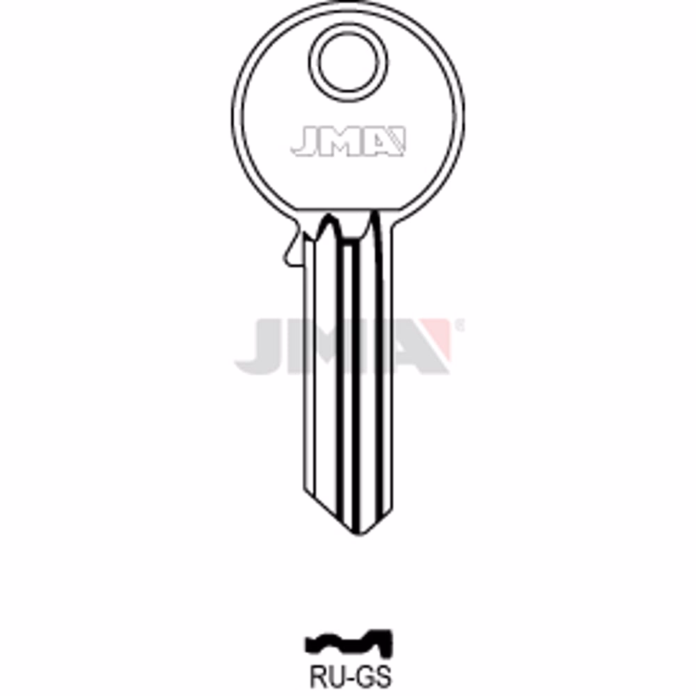 LLAVE JMA ACERO-C (RU-GS)