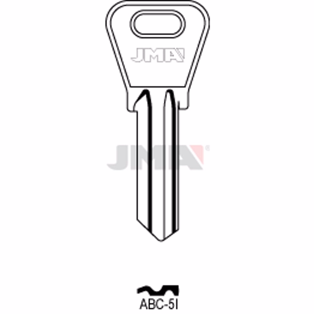 LLAVE JMA ACERO-B (ABC-5I)