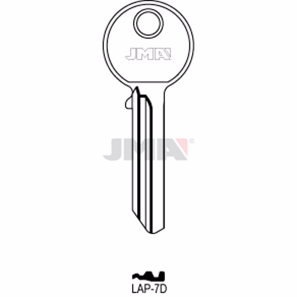 LLAVE JMA ACERO-C (LAP-7D)