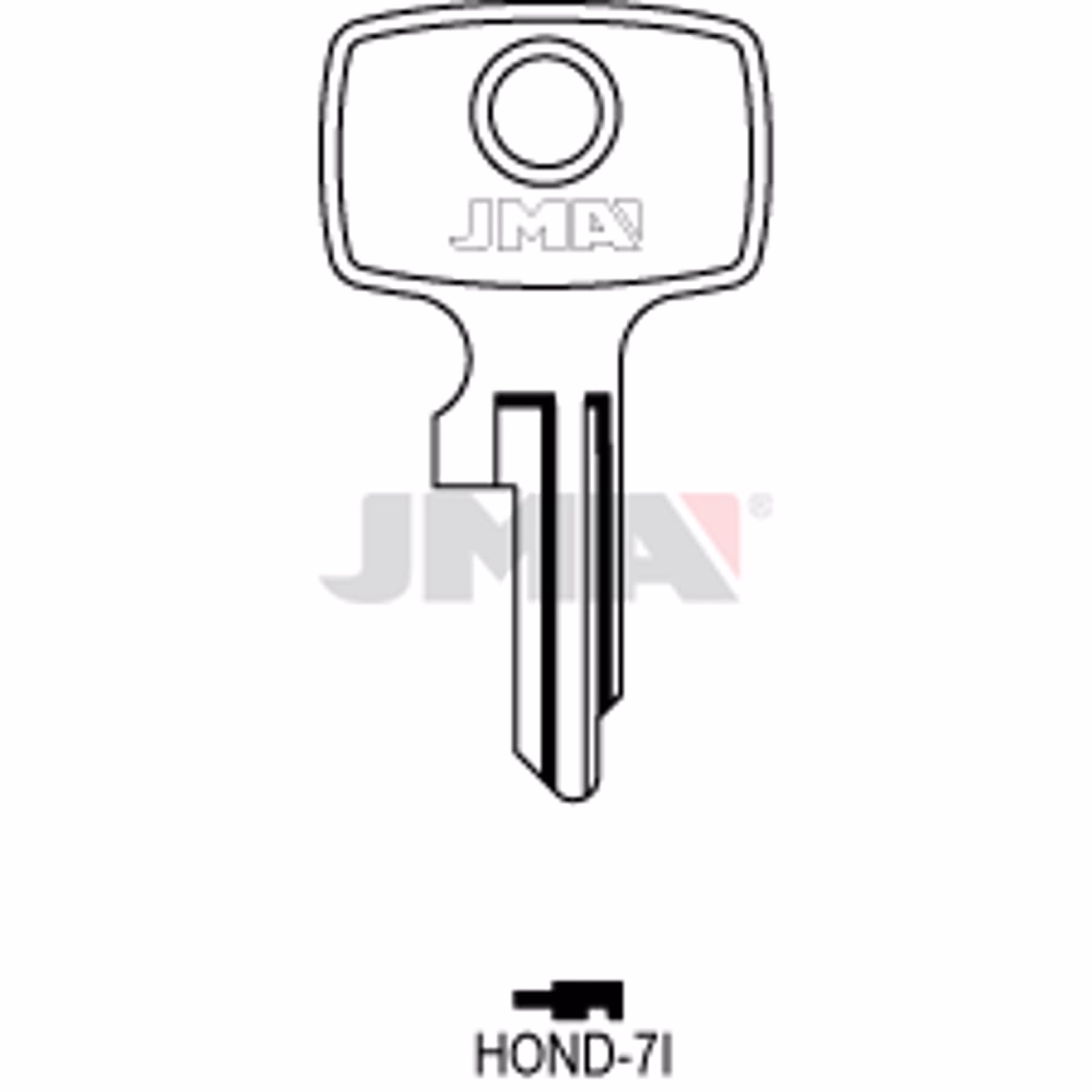 LLAVE JMA ACERO-C (HOND-7I)