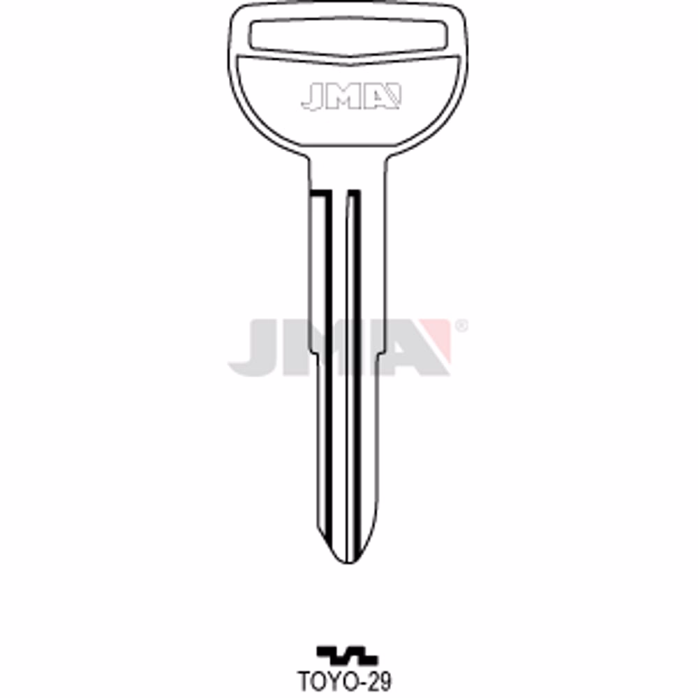 LLAVE JMA ACERO-C (TOYO-29)