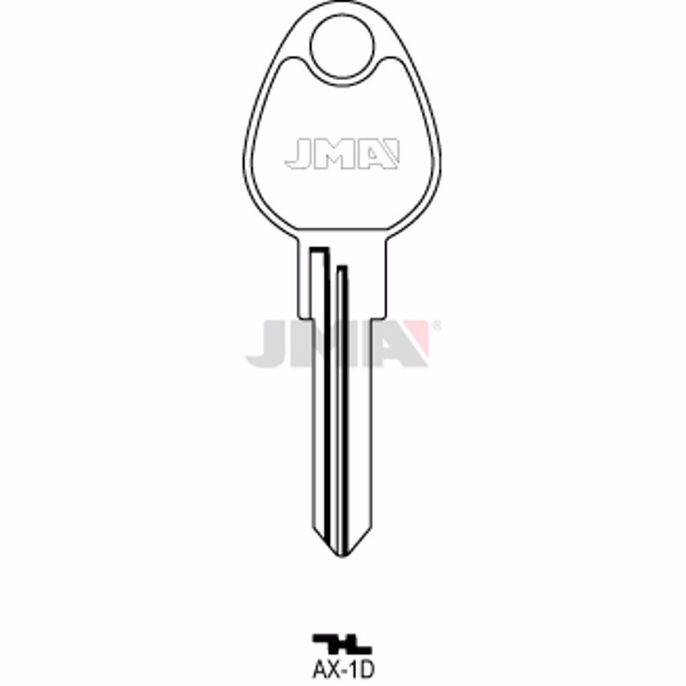 LLAVE JMA ACERO-C (AX-1D)
