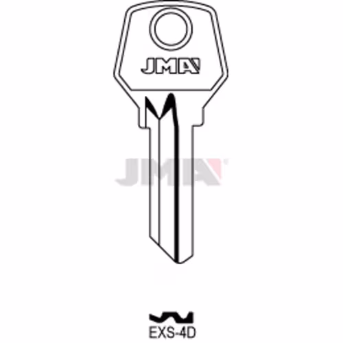LLAVE JMA ACERO-C (EXS-4D)