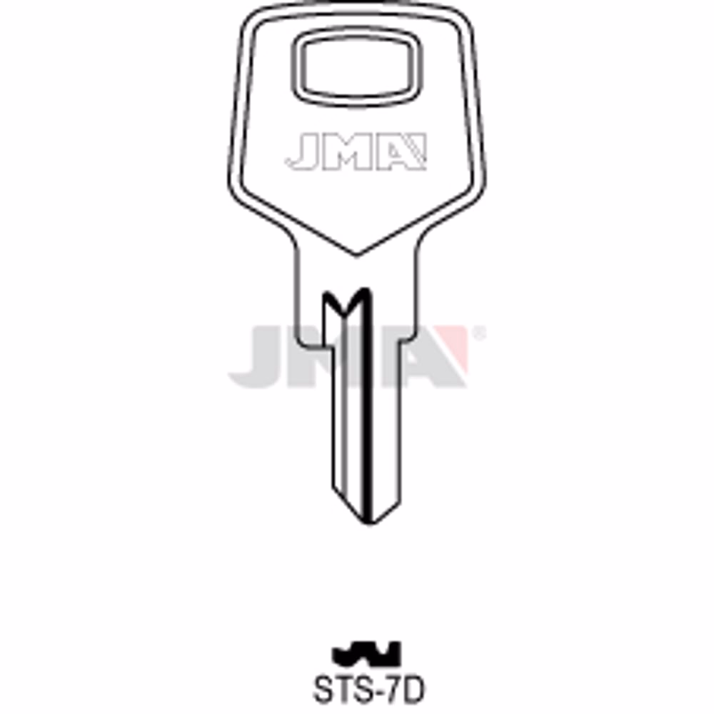 LLAVE JMA ACERO-B (STS-7D)