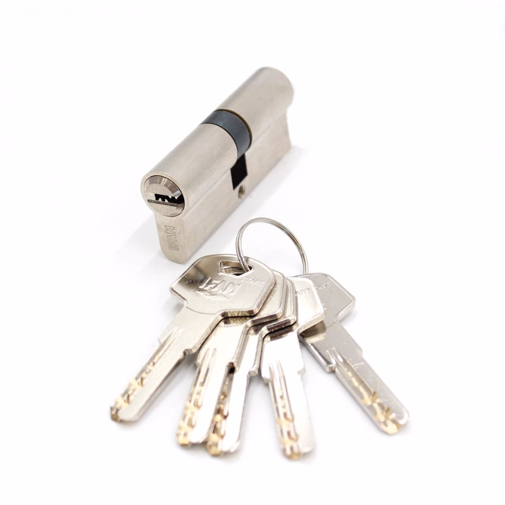 Security Cylinder START R, Cam 15mm 35x35 Nickel