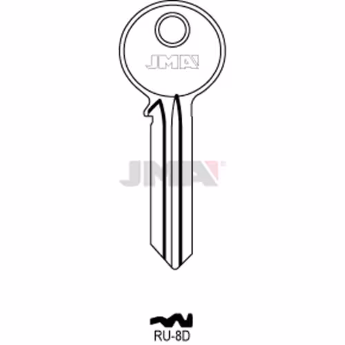 LLAVE JMA ACERO-C (RU-8D)
