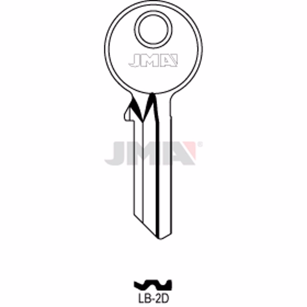 LLAVE JMA ACERO-C (LB-2D)