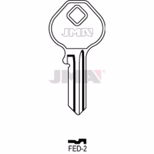 LLAVE JMA ACERO-C (FED-2)