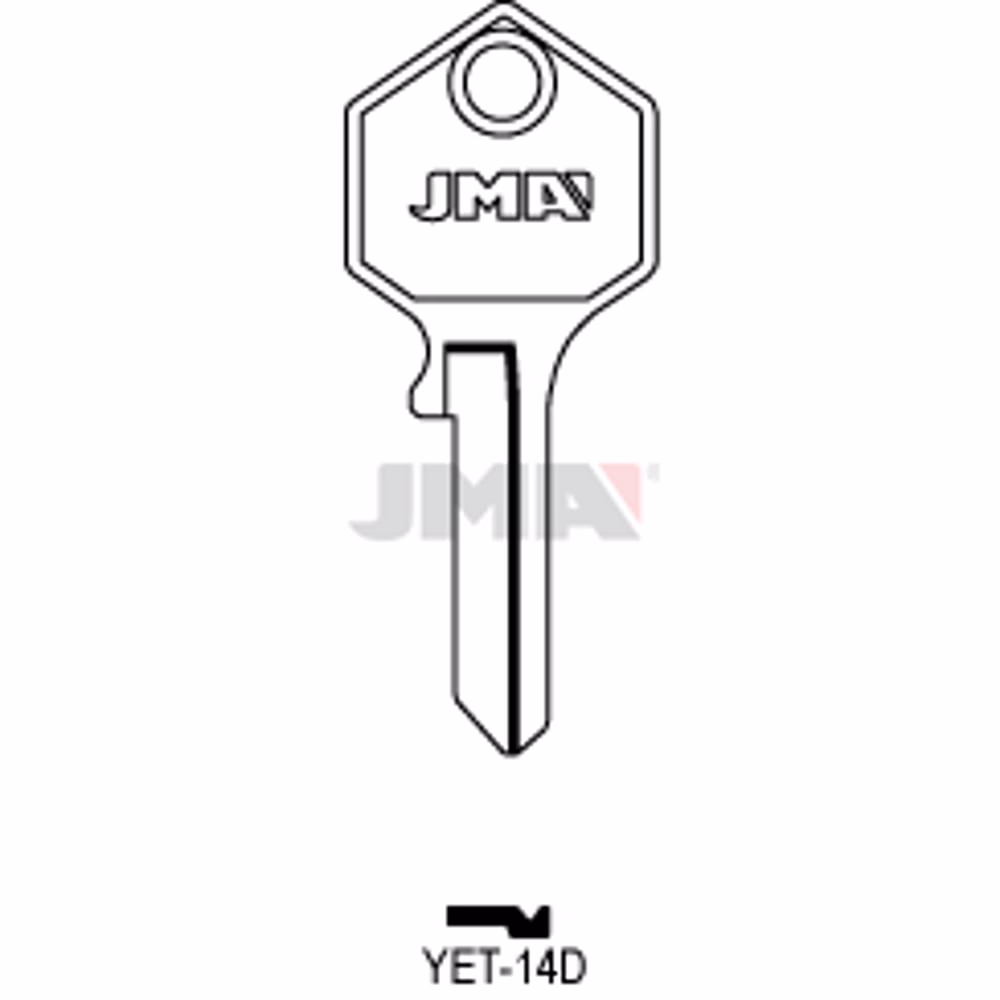 LLAVE JMA ACERO-C (YET-14D)
