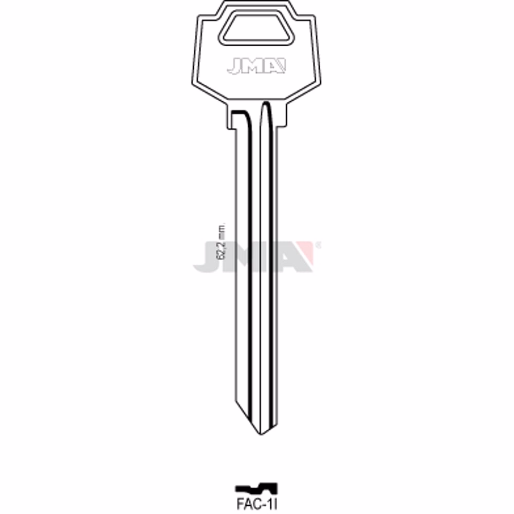 LLAVE JMA ACERO-C (FAC-1I)