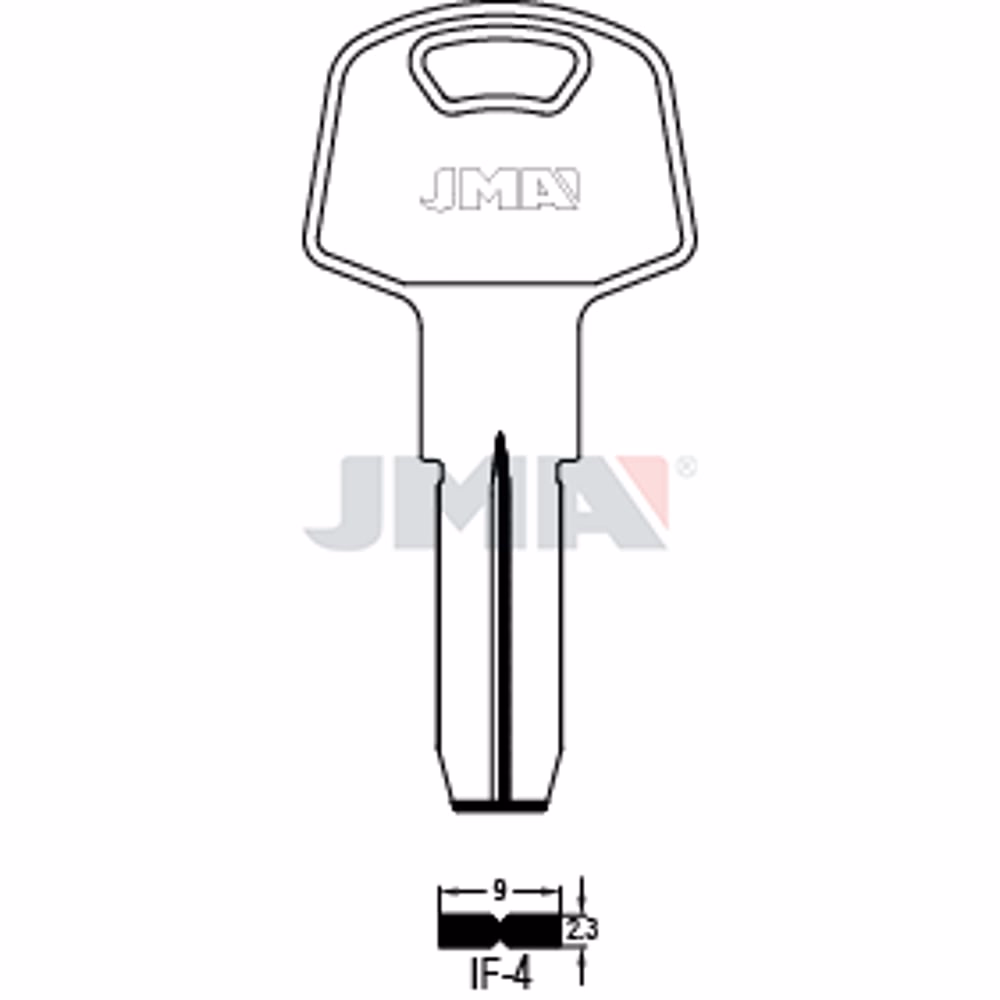 LLAVE JMA ALPACA SEGURIDAD (IF-4)
