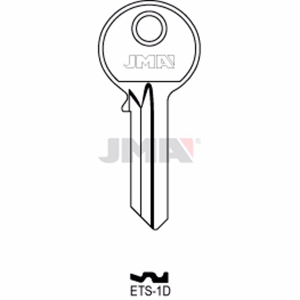 LLAVE JMA ACERO-C (ETS-1D)