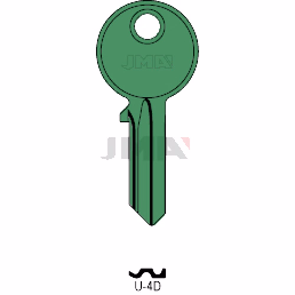 LLAVE JMA ALUMINIO (U-4D VERDE)