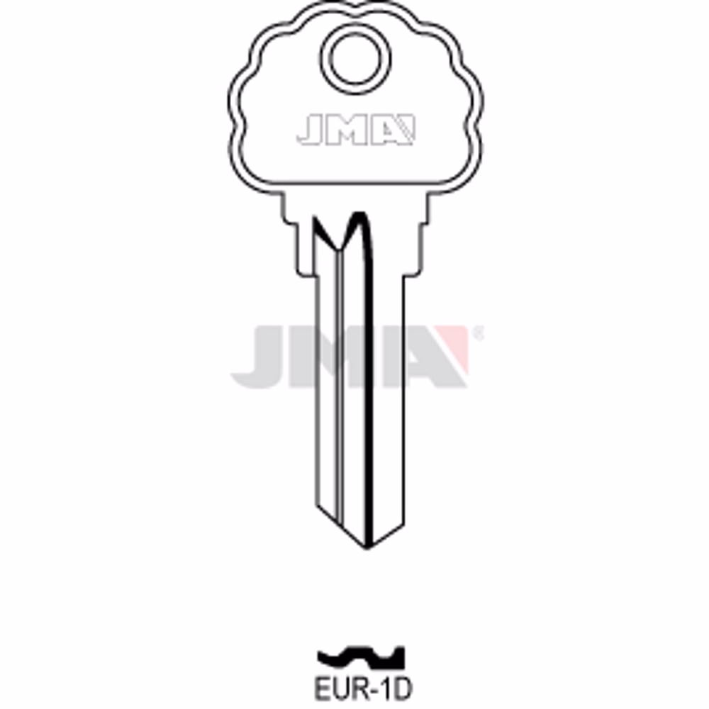 LLAVE JMA ACERO-C (EUR-1D)