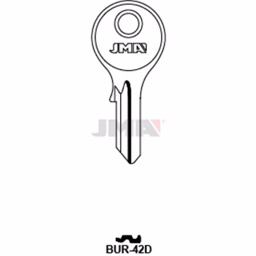 LLAVE JMA ACERO-C (BUR-42D)
