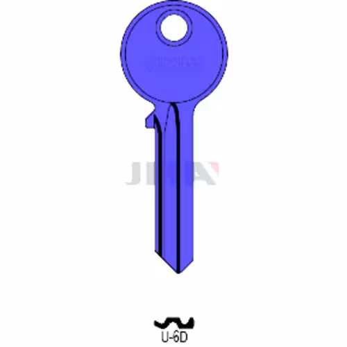 LLAVE JMA ALUMINIO (U-6D AZUL)
