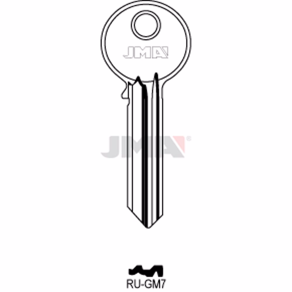 LLAVE JMA ACERO-C (RU-GM7)