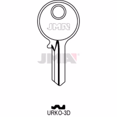LLAVE JMA ACERO-B (URKO-3D)