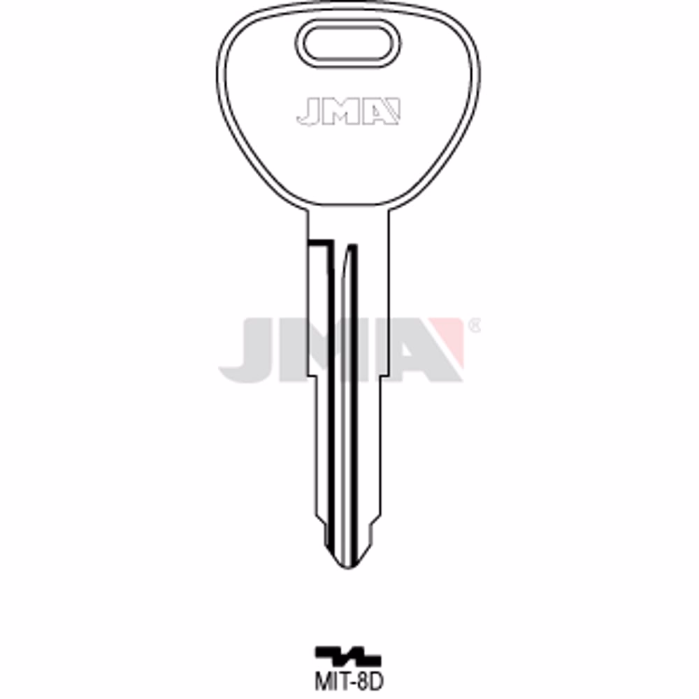 LLAVE JMA ACERO-C (MIT-8D)