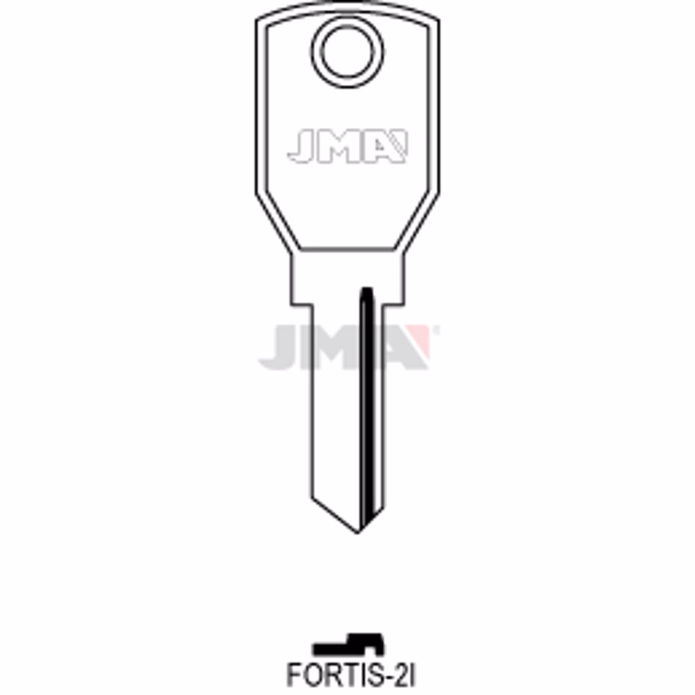 LLAVE JMA ACERO-B (FORTIS-2I)