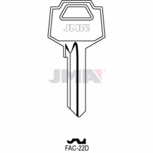 LLAVE JMA ACERO-B (FAC-22D)