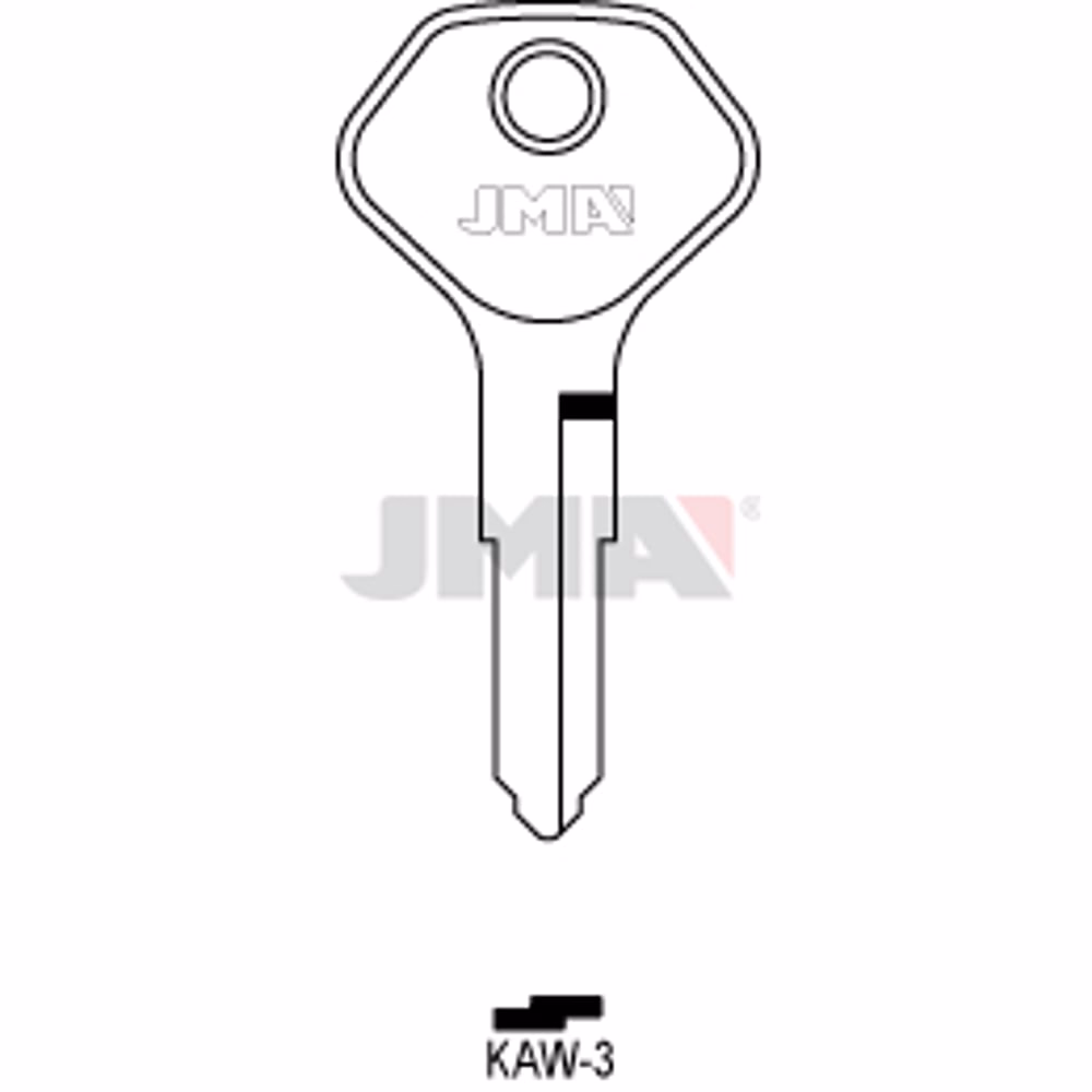 LLAVE JMA ACERO-C (KAW-3)