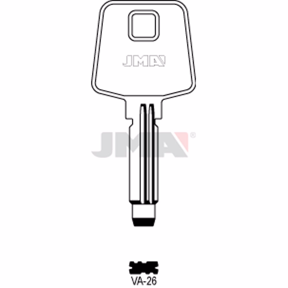 LLAVE JMA ALPACA SEGURIDAD (VA-26)