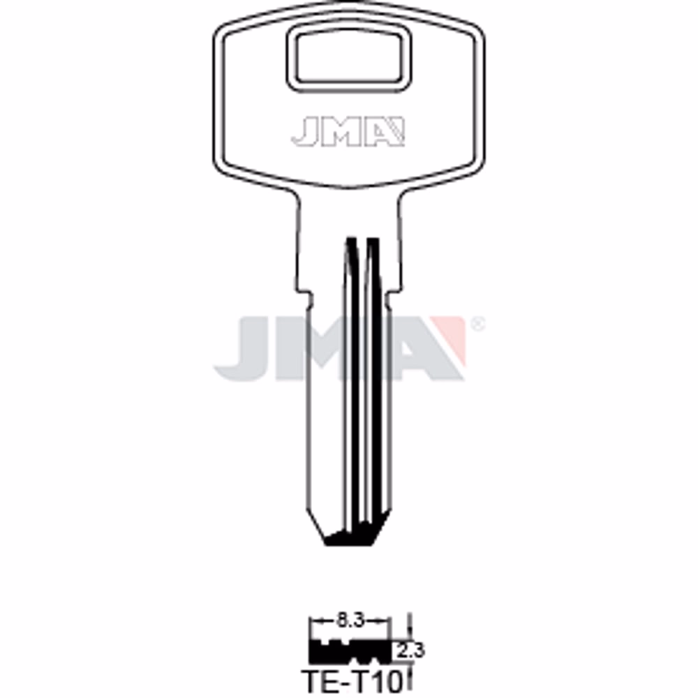 LLAVE JMA ALPACA SEGURIDAD (TE-T10)
