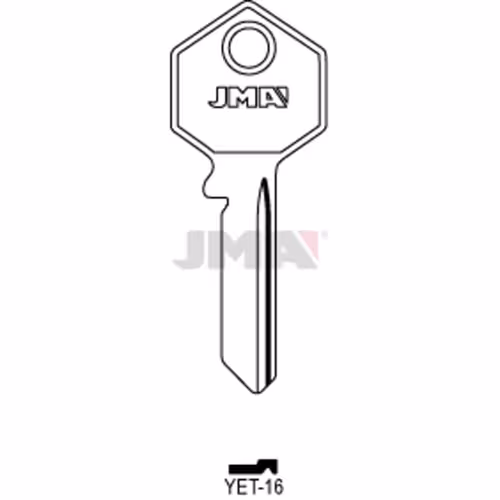 LLAVE JMA ACERO-C (YET-16)
