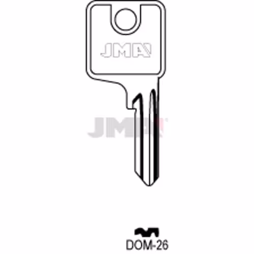 LLAVE JMA ACERO-C (DOM-26)