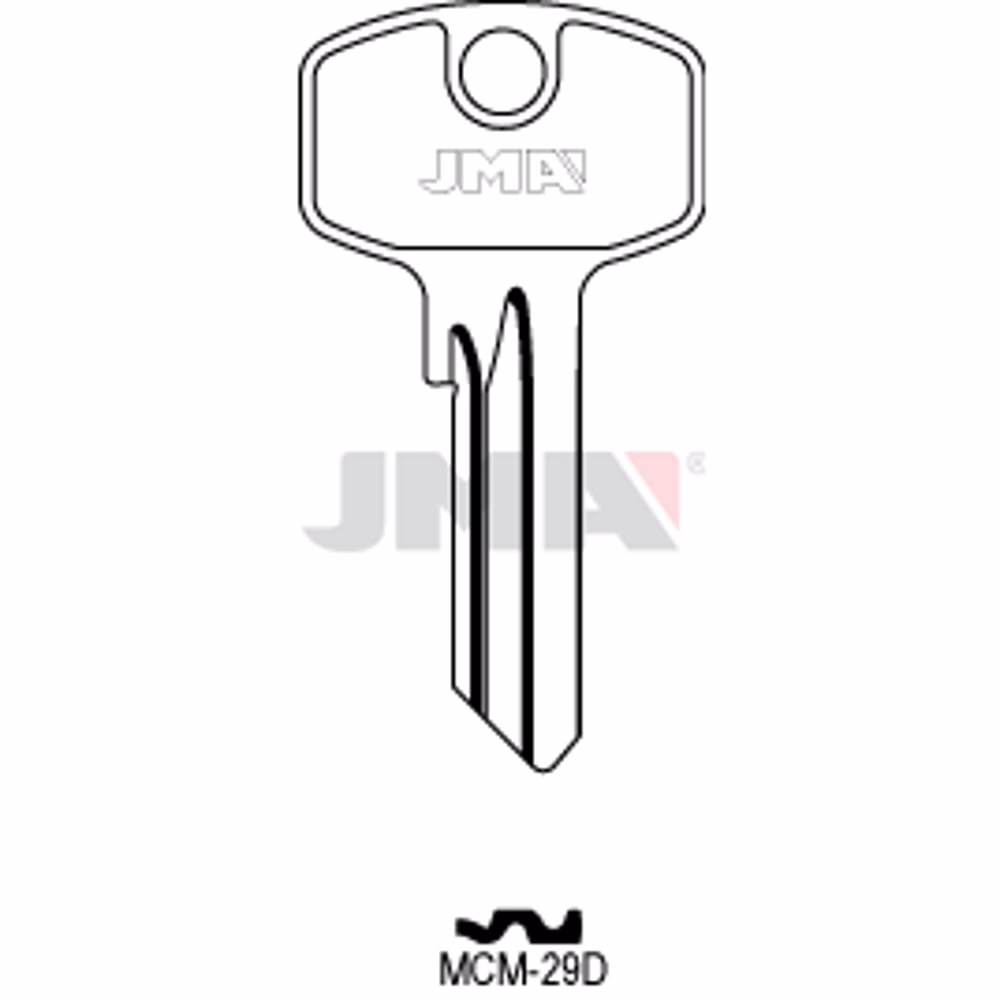 LLAVE JMA ACERO-C (MCM-29D)