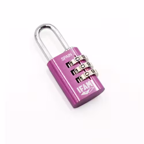 Lock Col Combi 20 Purple