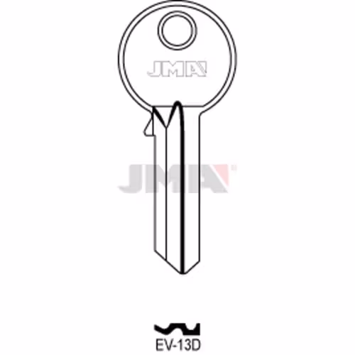 LLAVE JMA ACERO-C (EV-13D)