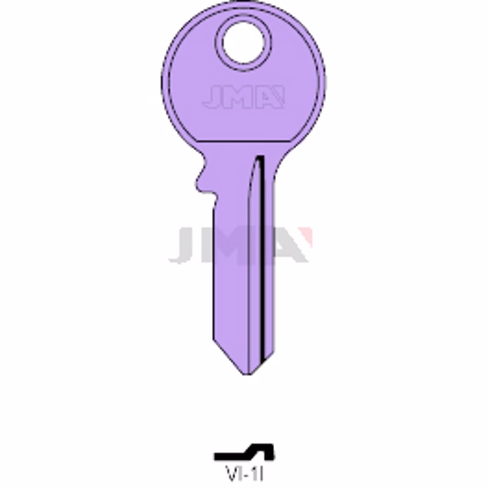 LLAVE JMA ALUMINIO (VI-1I LILA)