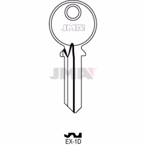 LLAVE JMA ACERO-C (EX-1D)