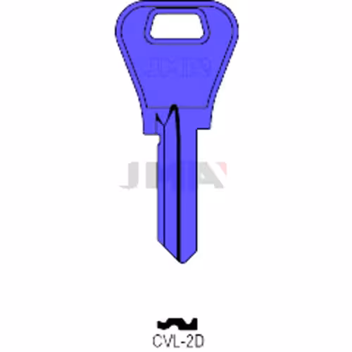 LLAVE JMA ALUMINIO (CVL-2D AZUL)