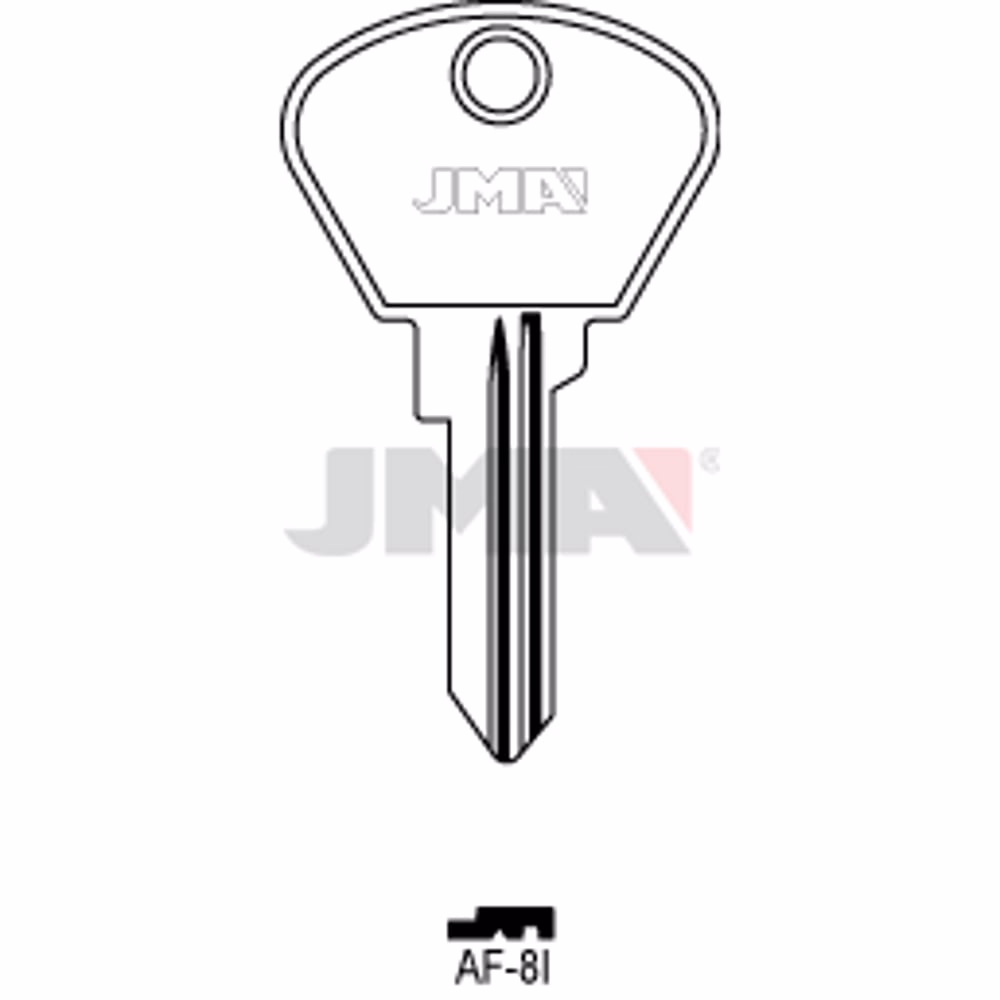 LLAVE JMA ACERO-B (AF-8I)