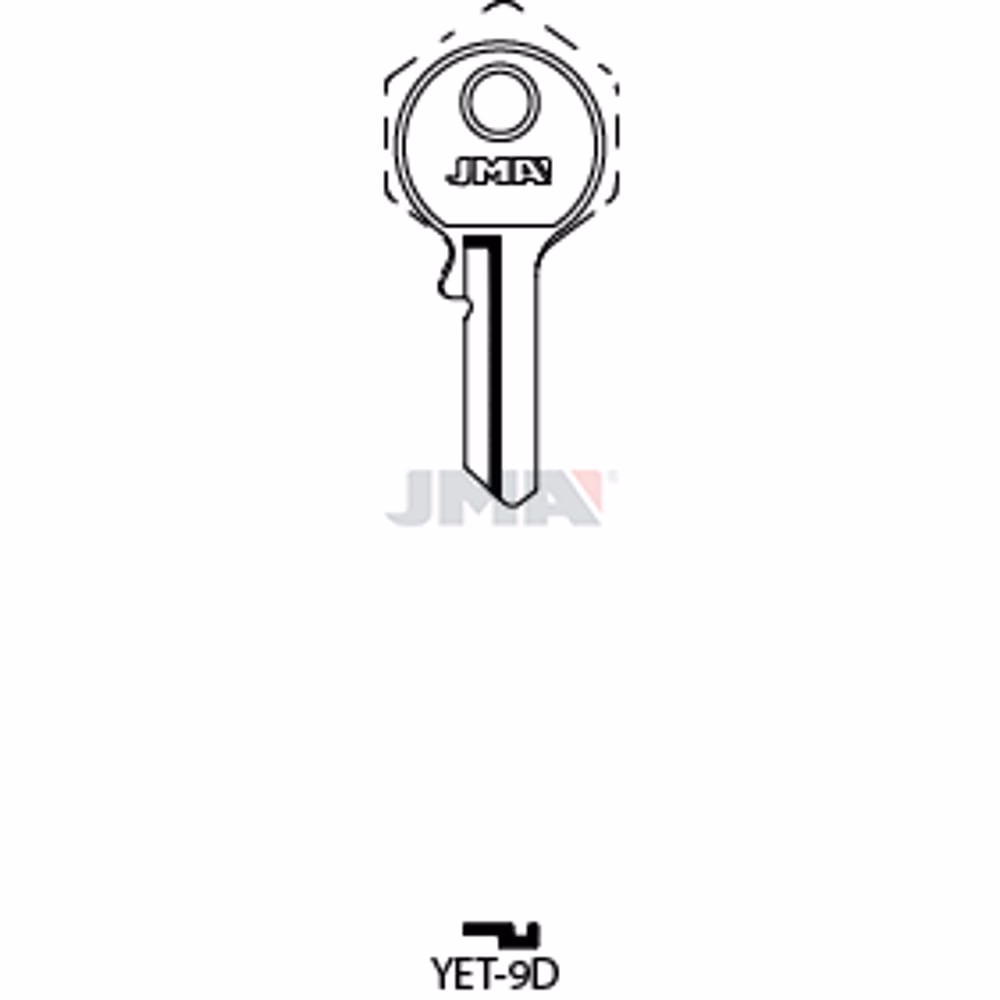 LLAVE JMA ACERO-C (YET-9D)