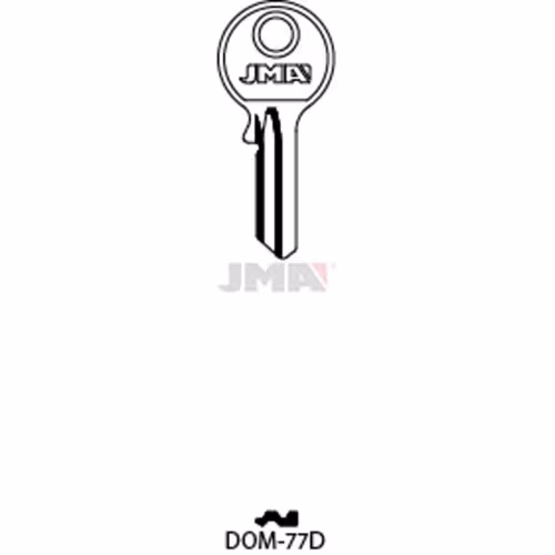 LLAVE JMA ACERO-C (DOM-77D)