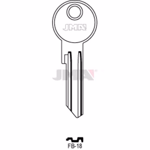 LLAVE JMA ACERO-C (FB-18)