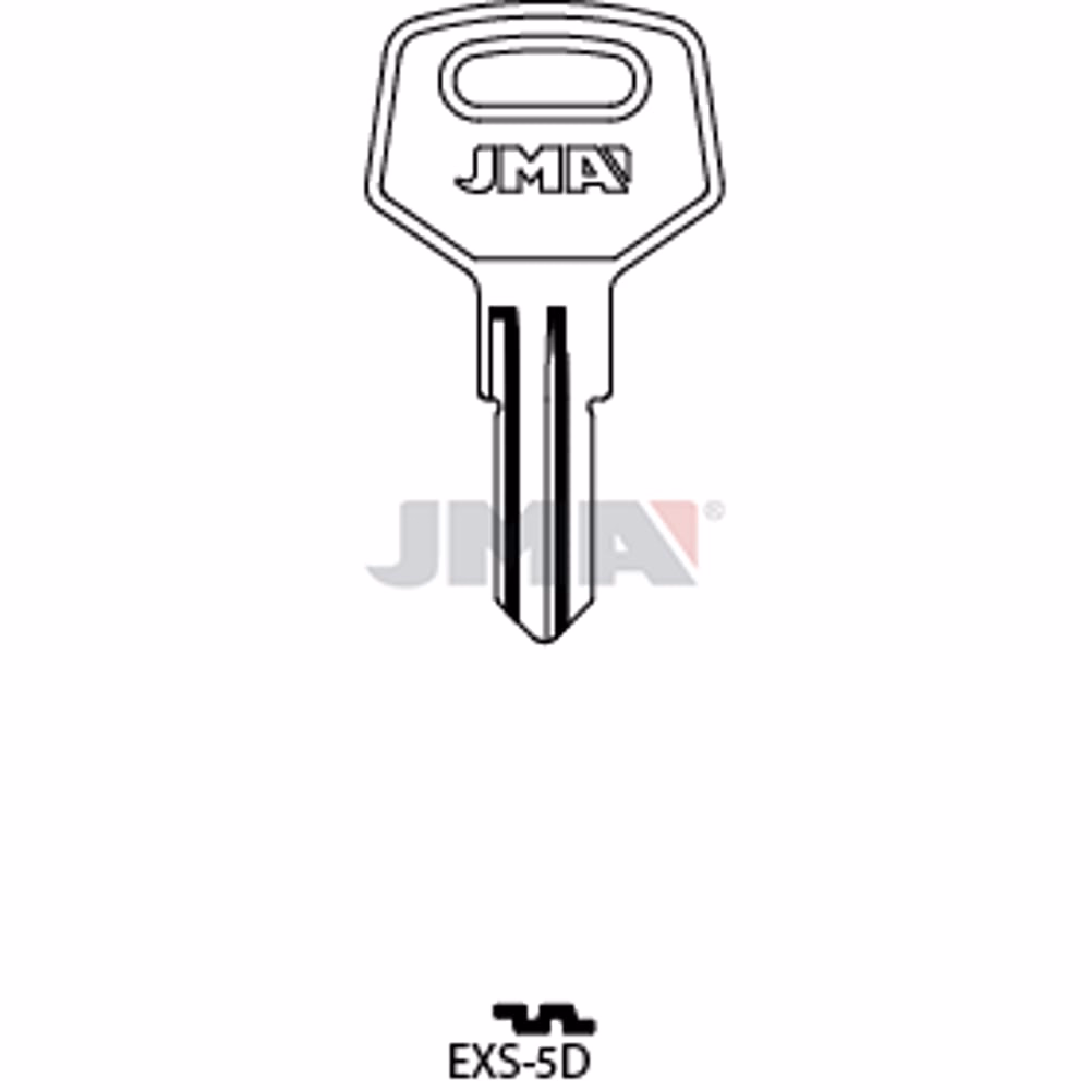 LLAVE JMA ACERO-C (EXS-5D)