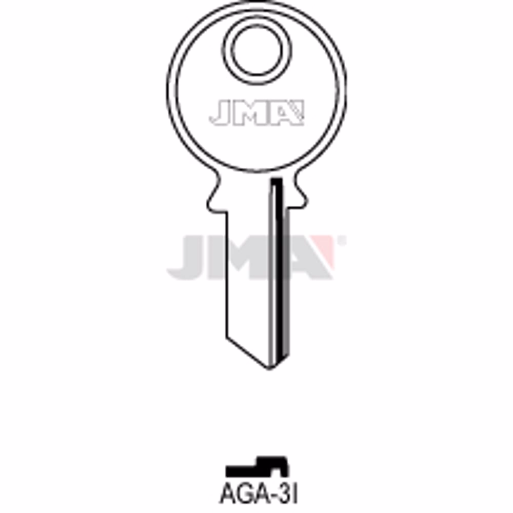 LLAVE JMA ACERO-B (AGA-3I)