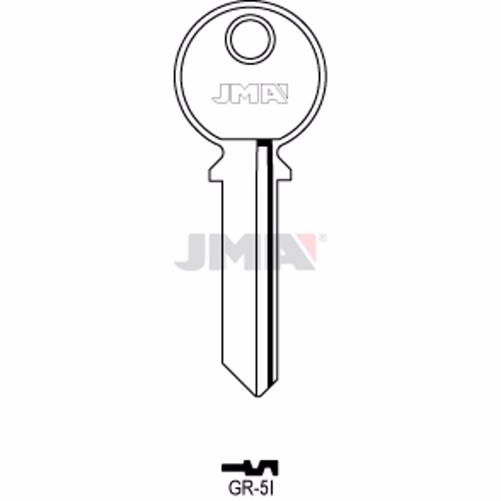 LLAVE JMA ACERO-C (GR-5I)