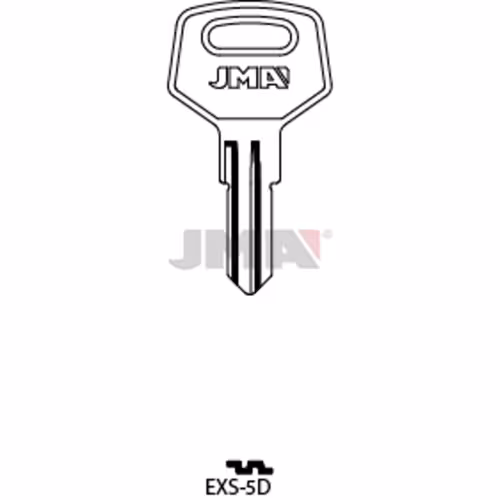 LLAVE JMA ACERO-C (EXS-5D)
