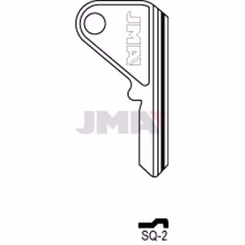 LLAVE JMA ACERO-C (SQ-2)